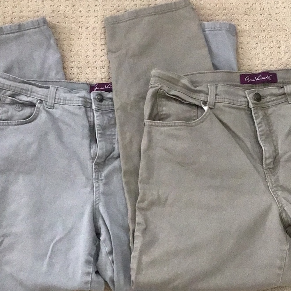 2 Gloria Vanderbilt Pants - Size 12